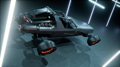 SciFi Cyber Hover Buggy 3 