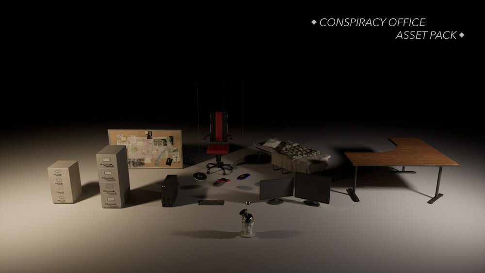 Conspiracy Office Asset Pack 