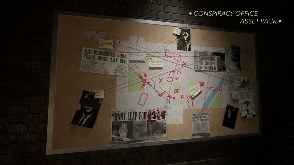 Conspiracy Office Asset Pack 