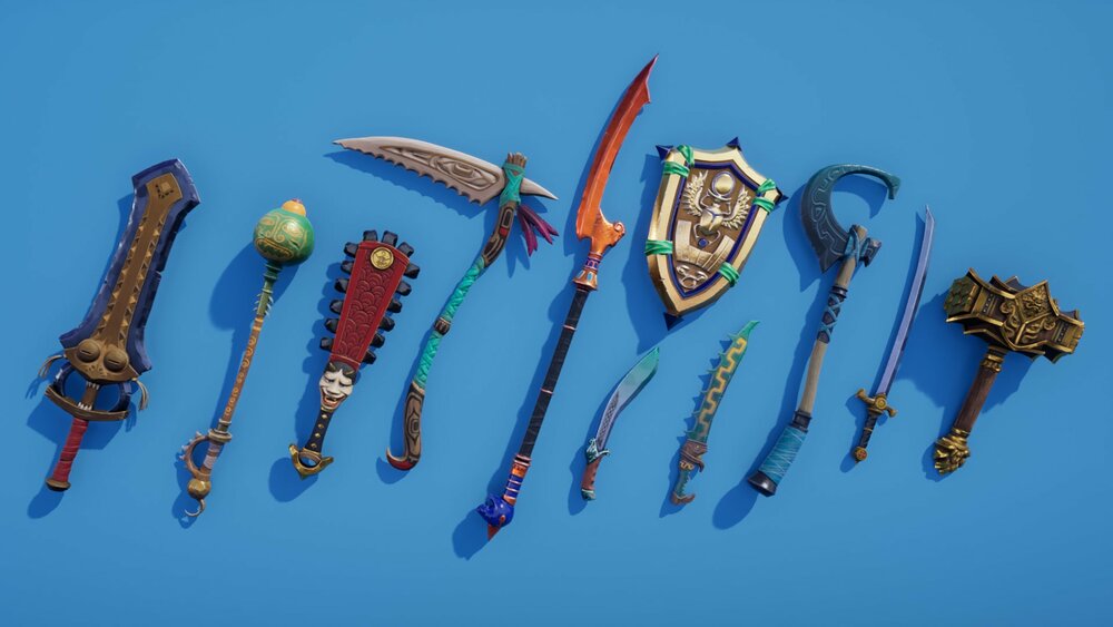 Stylized Melee Weapons 