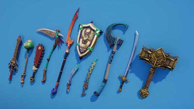 Stylized Melee Weapons 