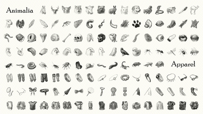 Drawings / Icons Art MegaPack for GUI - Fantasy & Modern Icons 