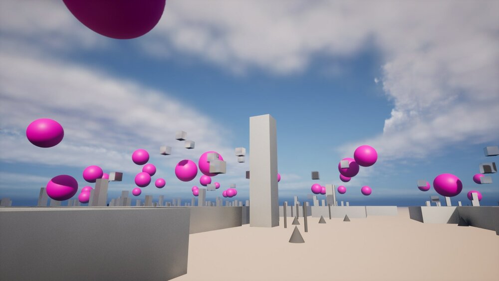 Random Level Generator (with Moving Objects and Materials) 