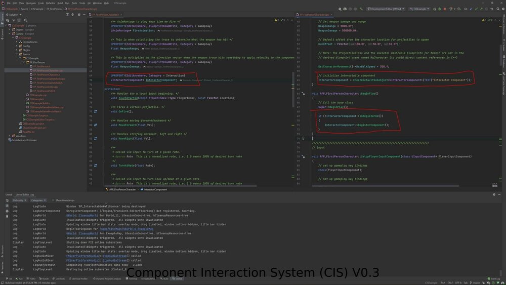 Component Interaction System 