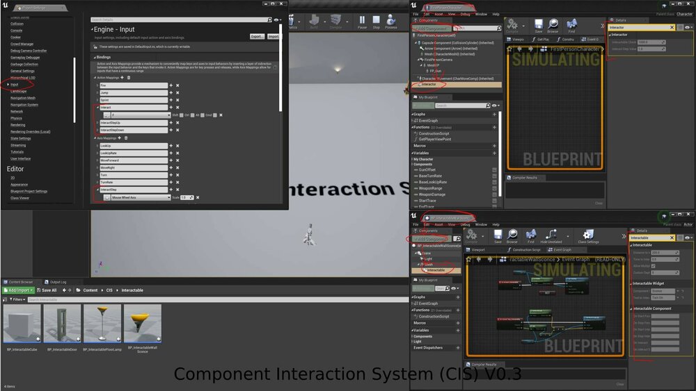 Component Interaction System 