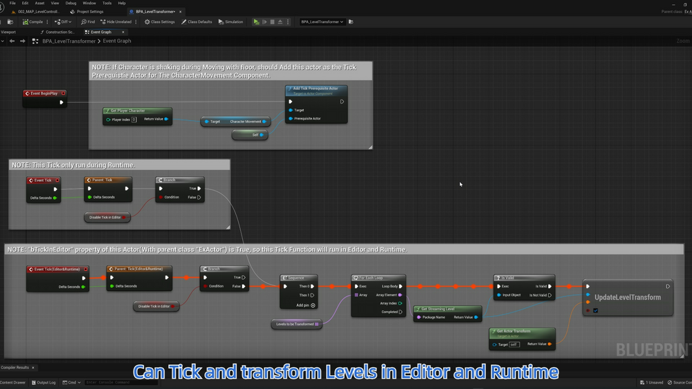 LevelController2 (Transform Levels At Runtime In Realtime) 