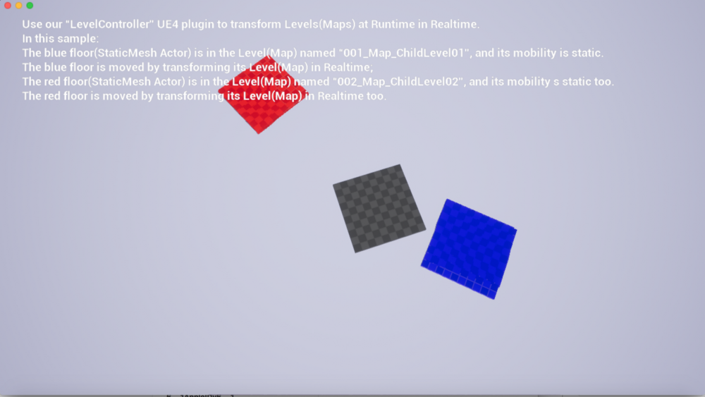 LevelController2 (Transform Levels At Runtime In Realtime) 