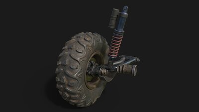 Quadracycle Parts Props Pack 