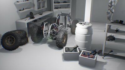 Quadracycle Parts Props Pack 