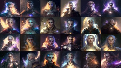 Galaxy Dust - Fantasy Humans 3 - FPS / RPG / Icon Bundle 