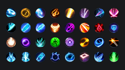 300+ Circle Skill Icons 