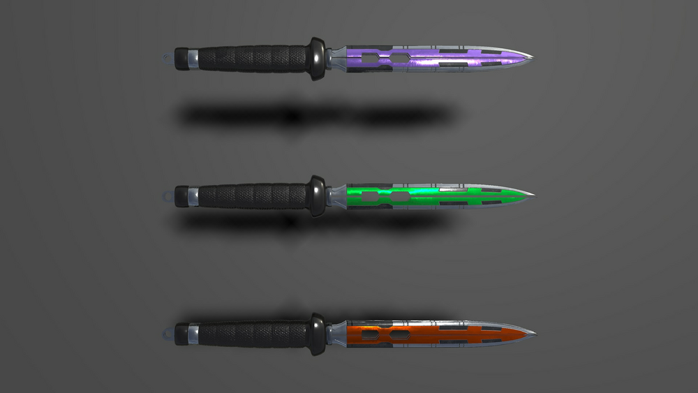 Stylized Sci-Fi Melee Weapons 