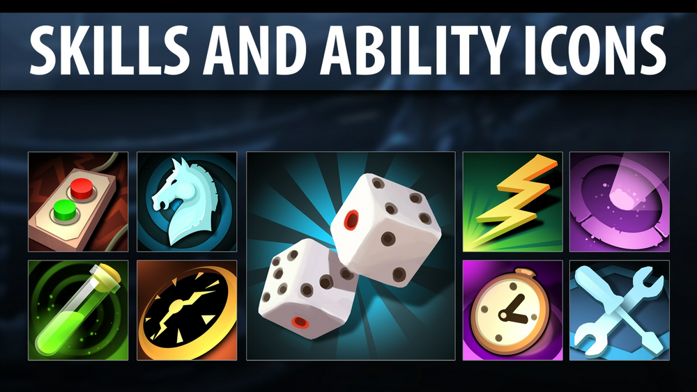 Skills and Ability Icons 