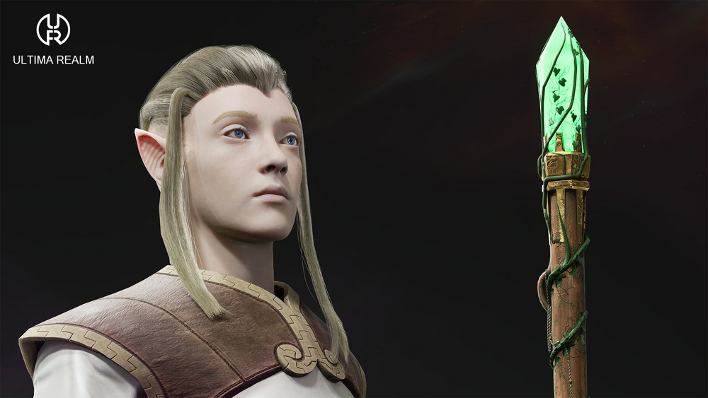 High Elf Priest - Male Elf 