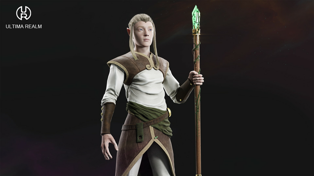 High Elf Priest - Male Elf 