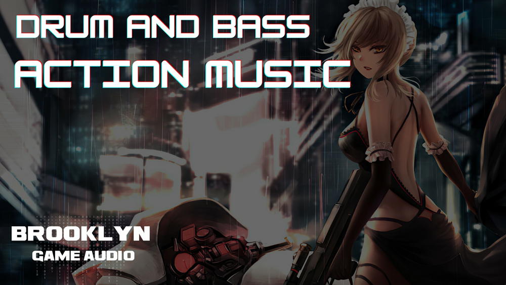 Drum and Bass Action Music 