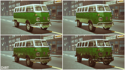 Realistic Microbus 1960-70s USA 