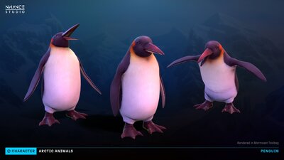 Stylized Arctic Animals Pack 