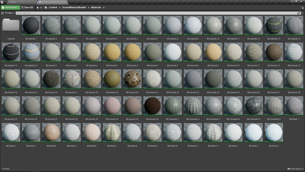 4K Ground Material Bundle 