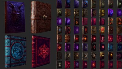 64 Magic Books & Tomes 