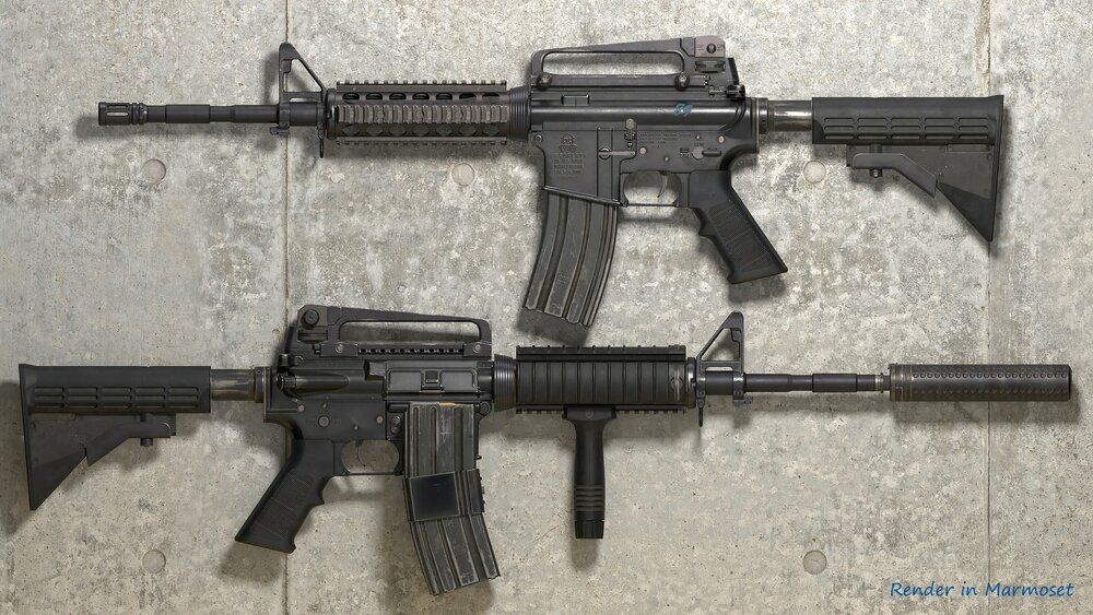 M4A1 Assault Rifle 