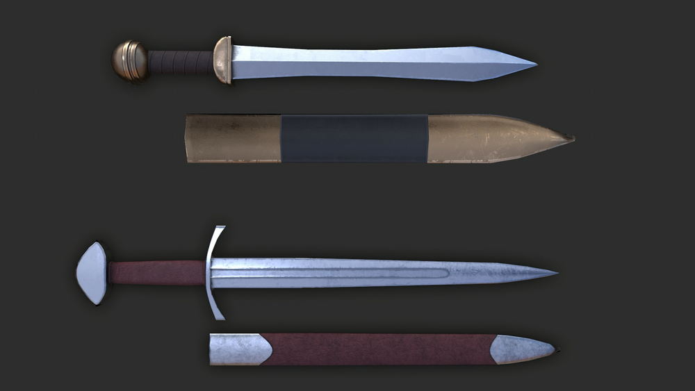 Assortment of Swords 