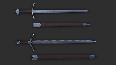 Assortment of Swords 