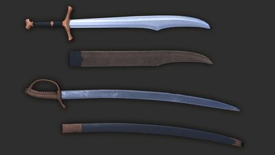 Assortment of Swords 