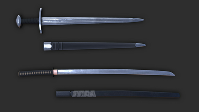 Assortment of Swords 