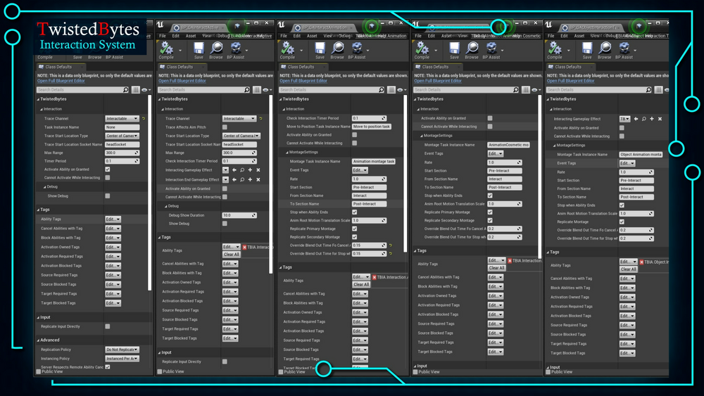 TwistedBytes Interaction System 