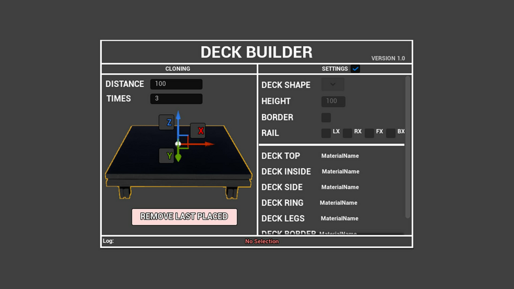 Stage Decks Builder 