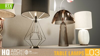 HQ Table Lamps Vol. 3 