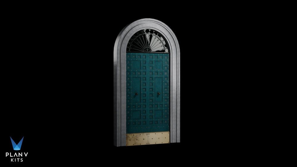 Plan V  Victorian Door Kit 