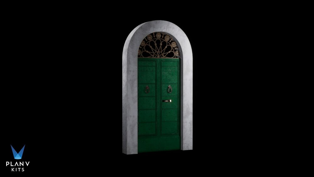 Plan V  Victorian Door Kit 