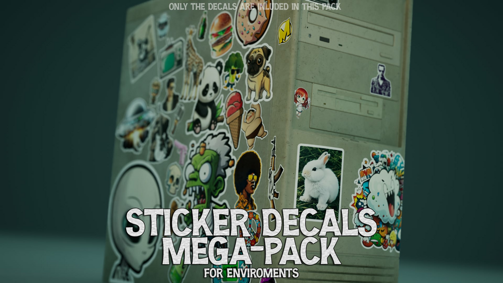 Sticker Decals Mega-pack 