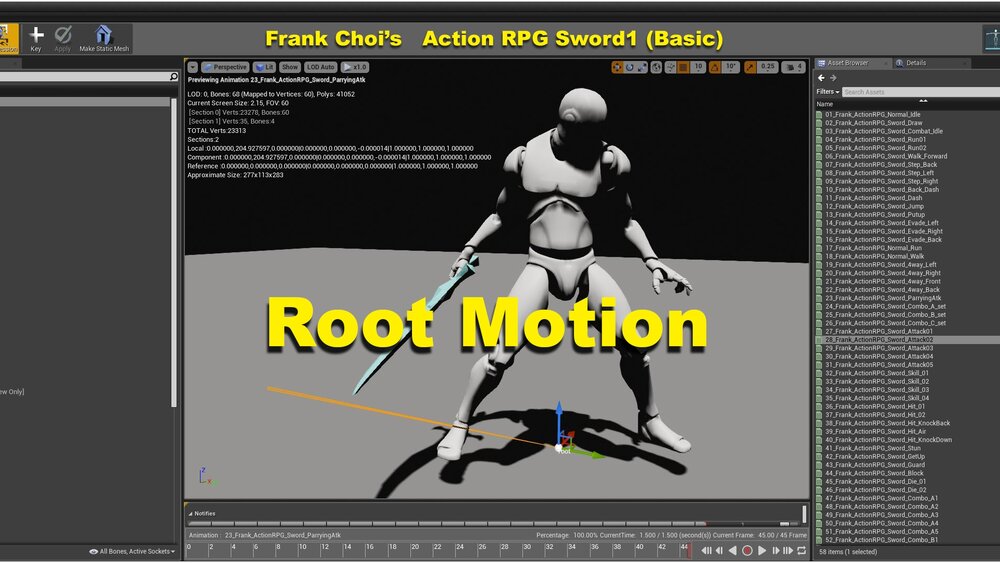 Frank Action RPG Sword 1 (Basic Set) 