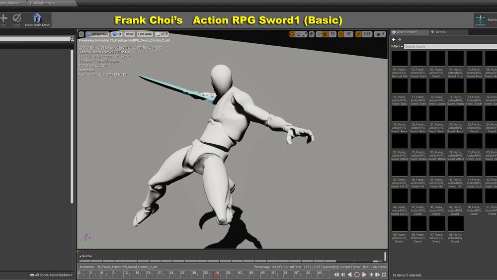 Frank Action RPG Sword 1 (Basic Set) 