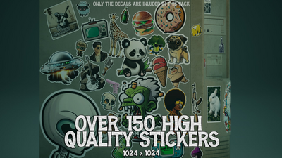 Sticker Decals Mega-pack 