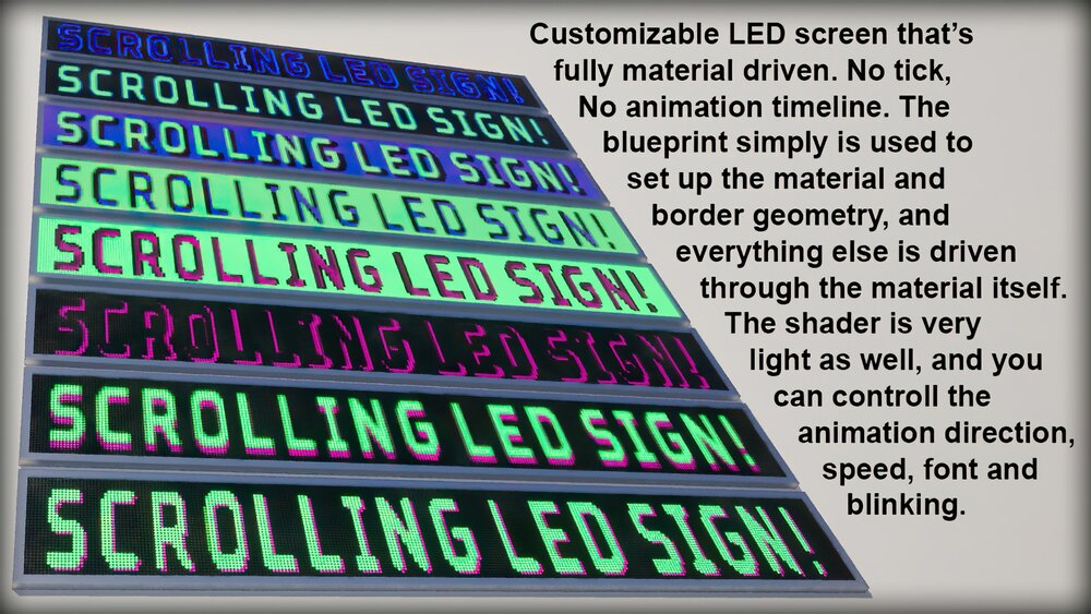 Scrolling LED Sign 