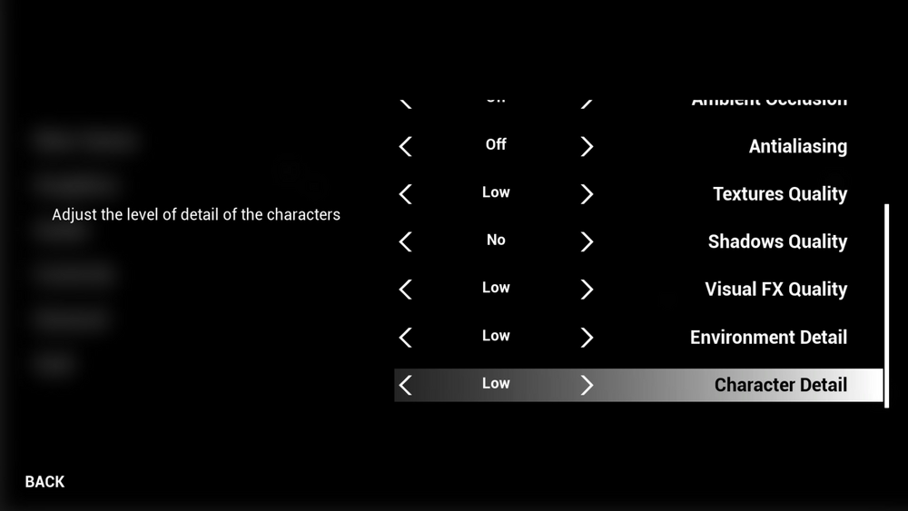 Invert User Interface Menu 