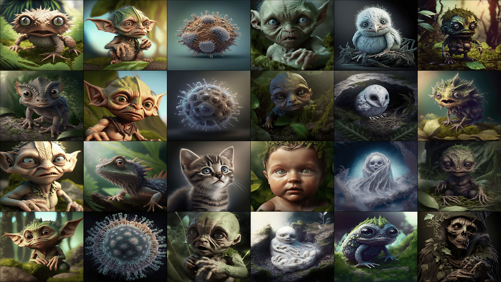 Baby Monsters 4 - RPG Fantasy Character Icons 