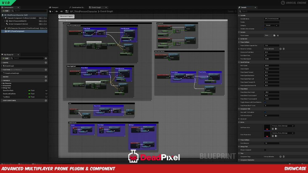 Advanced Multiplayer Prone / Crawling Plugin 