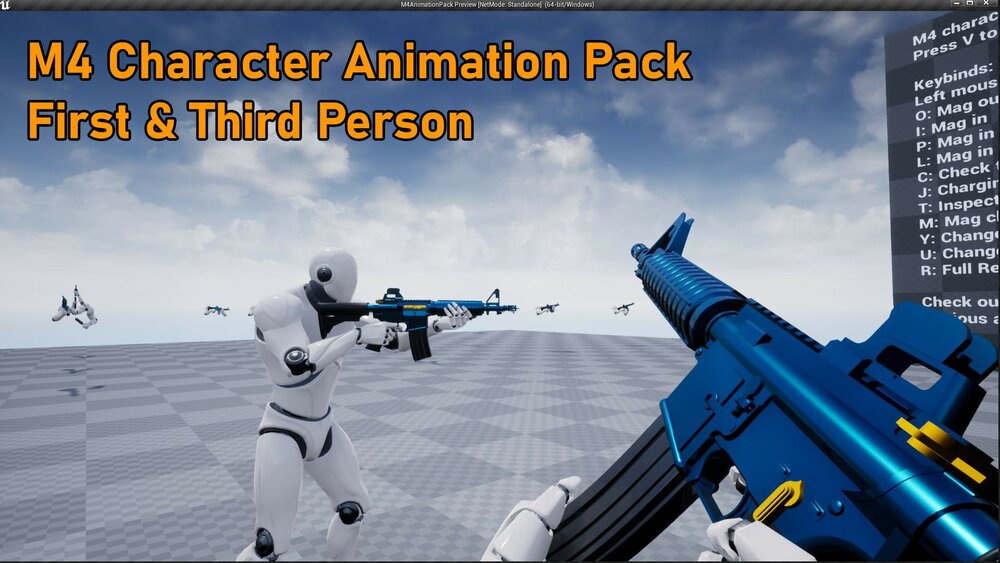 M4 Character Animation Pack 