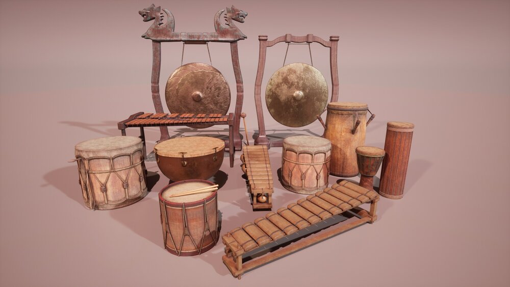 Percussion Instruments Pack 