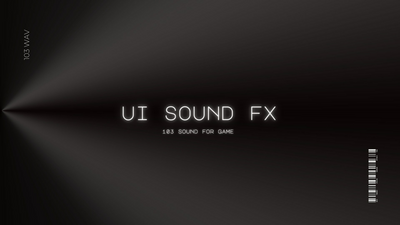 UI Sound Pack  [for menu]