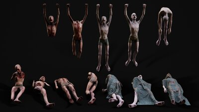 Death Male Body Parts Collection VOL.VII 