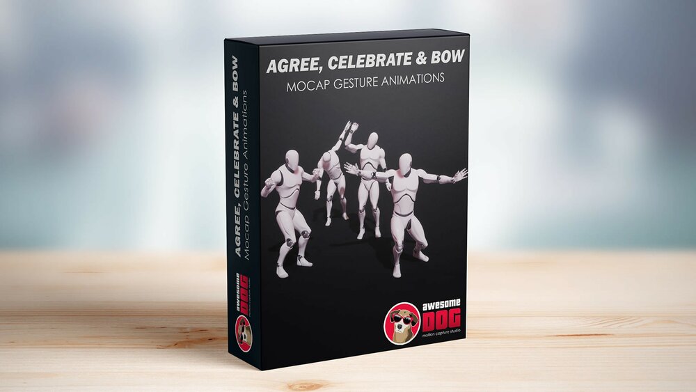 Agree, Celebrate & Bow Animation Pack 