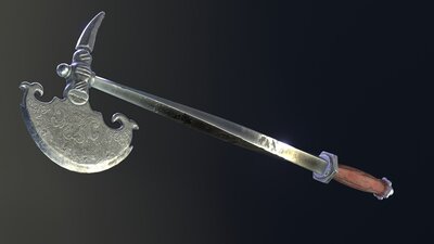 Medieval Ax Set 02 