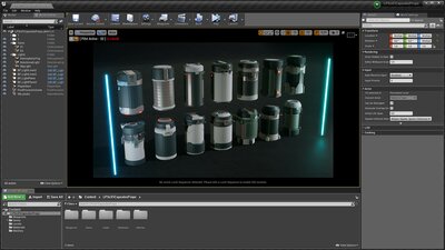 Low Poly SciFi Capsules Props 