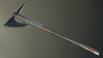 Medieval Ax Set 02 